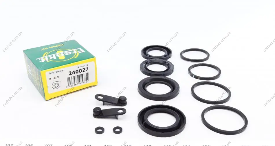 Ремкомплект супорта (переднього) MB E-class/M-class/Opel Astra 09- (d=40/44mm) (Brembo) FRENKIT 240027 (фото 1)