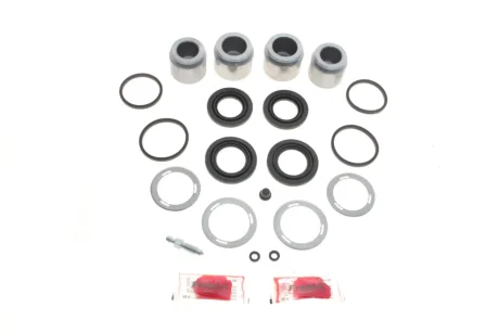 Ремкомплект супорта (переднього) MB E-class (W124) 93-98 (d=40/44mm) (Lucas) (+4 поршня) FRENKIT 240915