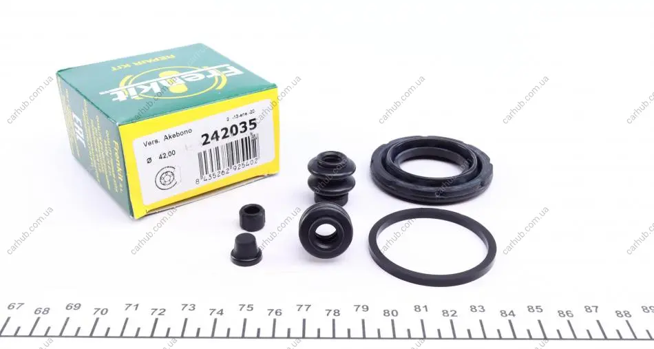 Ремкомплект супорта (заднього) Lexus RX 04-08 (d=42mm) (Akebono) FRENKIT 242035 (фото 1)