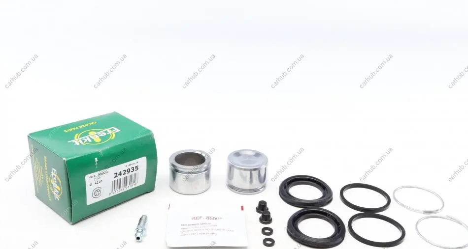 Ремкомплект супорта (заднього) MB E-class (W210) 95-03 (d=42mm) (+2 поршня) (Ate) FRENKIT 242935 (фото 1)