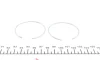 Ремкомплект супорта (переднього) Subaru Forester/Impreza/Legacy III 96-05 (d=43mm) (Akebono) FRENKIT 243038 (фото 5)