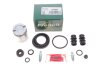 Ремкомплект супорта (заднього) Audi A4/VW Passat 00-05 (d=43mm) (+поршень) (Lucas) FRENKIT 243907 (фото 2)