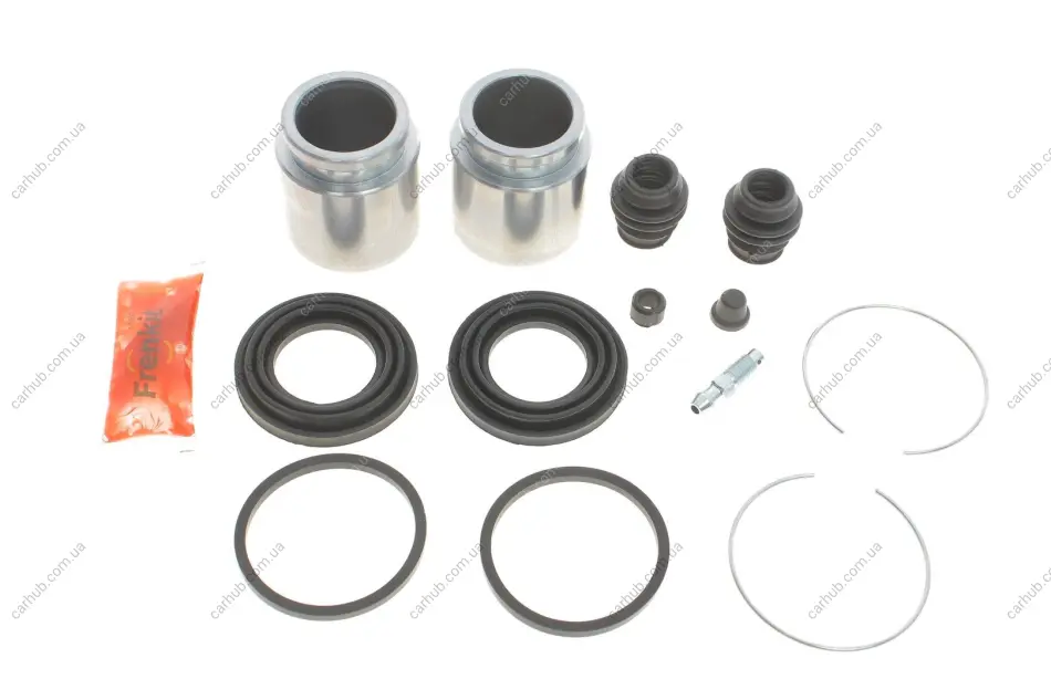 Ремкомплект супорта (переднього) Subaru Legacy 96-99 (d=43mm) (+2 поршня) (Akebono) FRENKIT 243912 (фото 1)