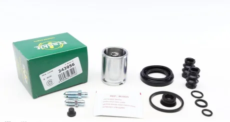 Ремкомплект супорта (заднього) VW Passat 00-05 (d=43mm) (+ поршень з механізмом) (Lucas) FRENKIT 243956