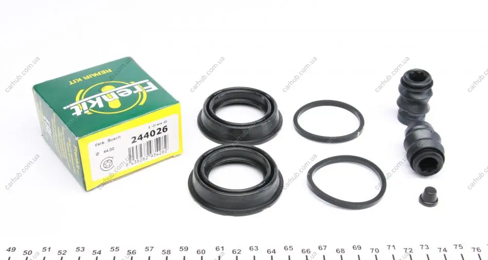 Ремкомплект супорта (переднього) MB GLK-class (X204) 08- (d=44mm) (Bosch) FRENKIT 244026 (фото 1)