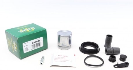 Ремкомплект суппорта (заднего) BMW 5 (E60)/6 (E63)/7 (E65/E66/E67) 01-10 (d=46) (+поршень) (Ate) FRENKIT 246905 (фото 1)