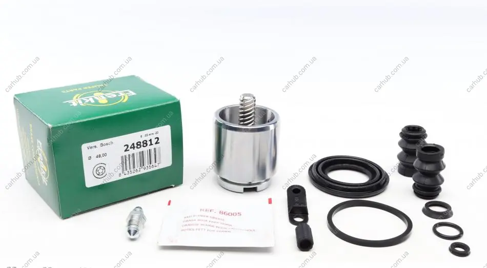 Ремкомплект супорта (заднього) (R) Ford Transit 06- (d=48mm) (+поршень з механізмом) (Bosch) FRENKIT 248812 (фото 1)