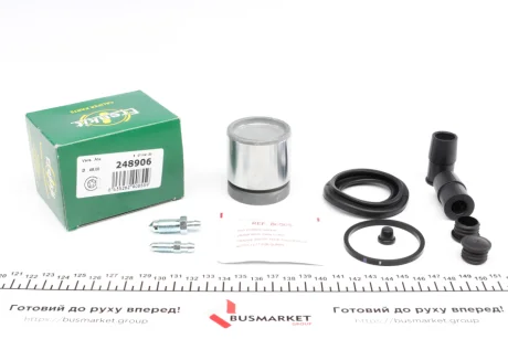 Ремкомплект супорта (переднього) Fiat Palio 96- (d=48mm) (+поршень) (Ate) FRENKIT 248906