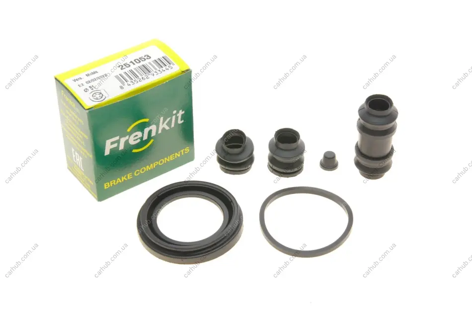 Ремкомплект супорта (переднього) Kia Picanto 11-17 (d=51mm) (Mobis) FRENKIT 251053 (фото 1)