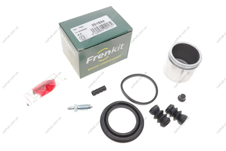 Ремкомплект супорта (переднього) Suzuki Alto/Ignis 00-08 (d=51mm) (+поршень) FRENKIT 251934 (фото 1)