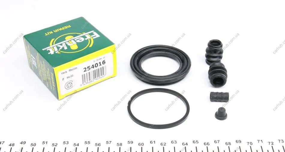 Ремкомплект супорта (переднього) Suzuki Grand Vitara 1.6 16V -98 (d=54mm) (Tokico) FRENKIT 254016 (фото 1)