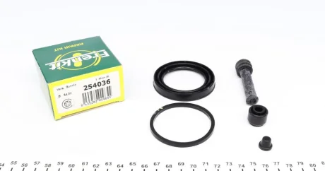 Ремкомплект супорта (переднього) Nissan Primera (P10) (d=54mm) (Bendix) FRENKIT 254036