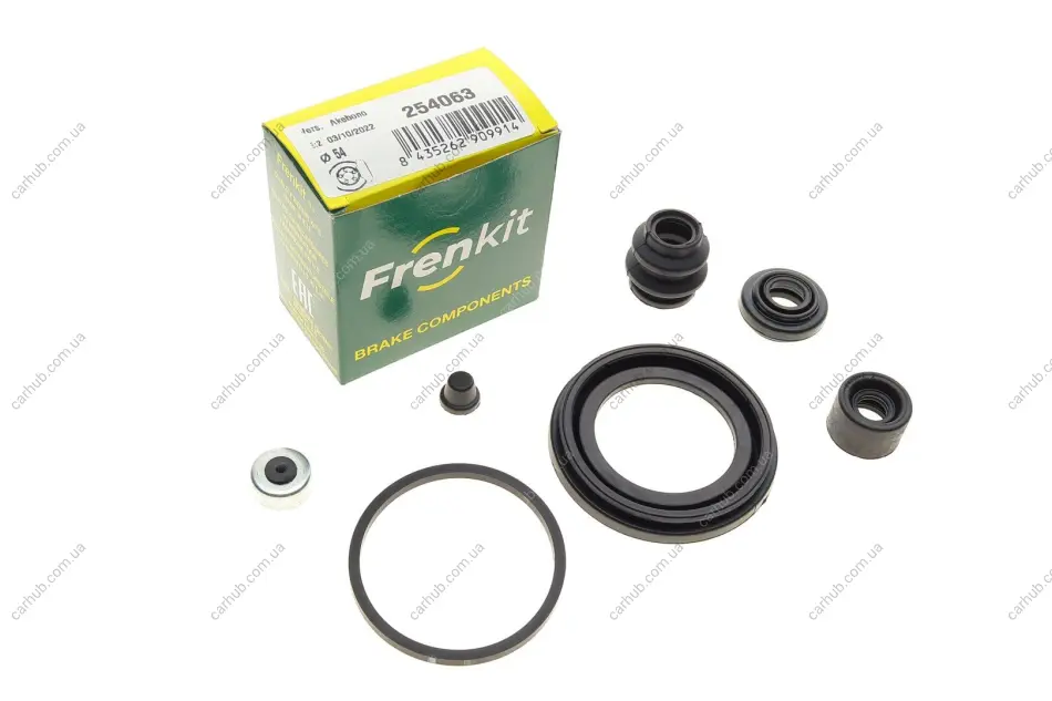 Ремкомплект супорта (переднього) Honda Civic 95-01 (d=54mm) (Akebono) FRENKIT 254063 (фото 1)