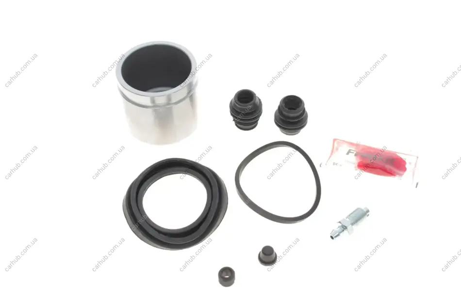 Ремкомплект супорта (переднього) Nissan Juke 10- (d=57mm) (+поршень) (Nissin) FRENKIT 257966 (фото 1)