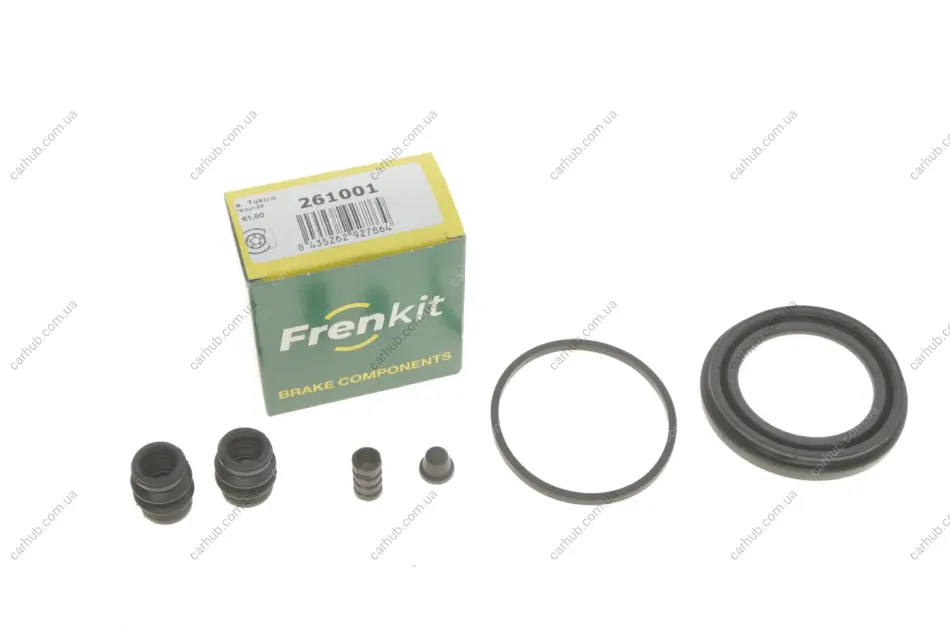 Ремкомплект супорта (переднього) Mitsubishi L200/Nissan NV 200 05- (d=61mm) (Tokico) FRENKIT 261001 (фото 1)