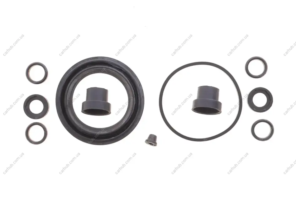 Ремкомплект супорта (переднього) BMW 3 (E90-E93) 06-13 (d=27/32mm) (+6 поршнів) (Brembo) FRENKIT 274001 (фото 1)
