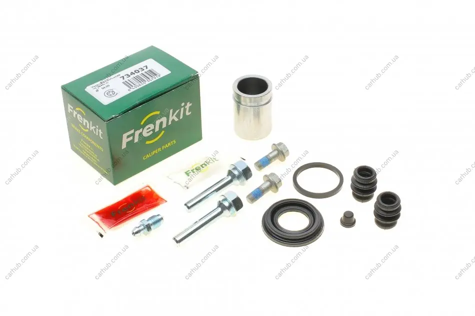 Ремкомплект супорта (заднього) Hyundai Sonata 98-04 (d=34mm) (Mando) (+поршень/направляюча) FRENKIT 734037 (фото 1)