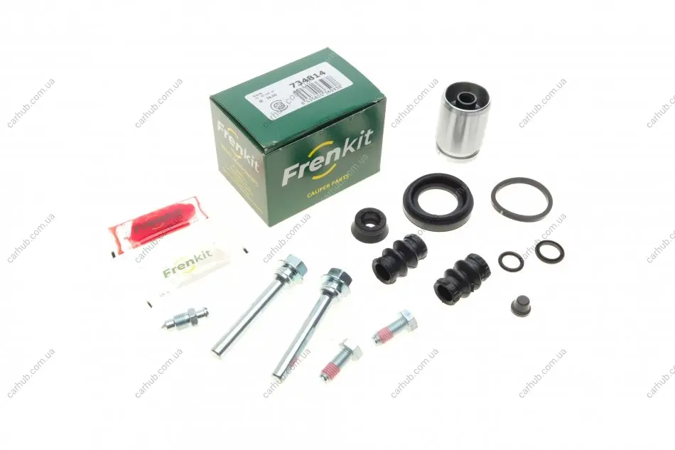 Ремкомплект супорта (заднього) Renault Clio 05- (d=34mm) (+поршень/направляюча)(Trw) FRENKIT 734814 (фото 1)