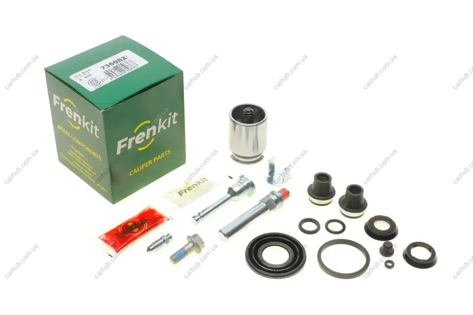 Ремкомплект супорта (заднього) Opel Astra G/Zafira 96-09 (d=36mm) (Bosch) (+поршень/направляюча) FRENKIT 736082 (фото 1)