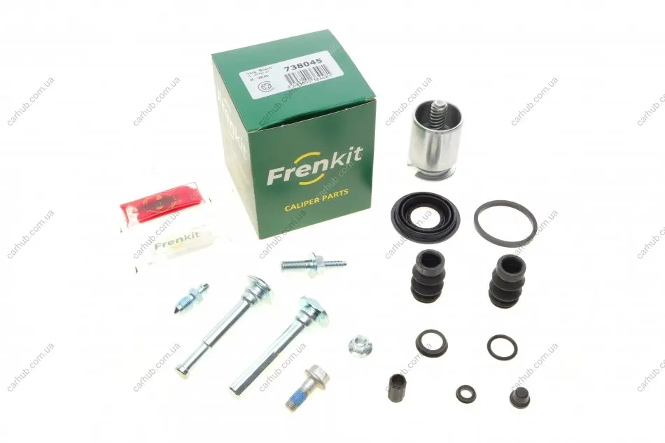 Ремкомплект супорта (заднього) Citroen C4/Toyota Avensis 06- (d=38mm) (Bosch)(+поршень/направляюча) FRENKIT 738045 (фото 1)