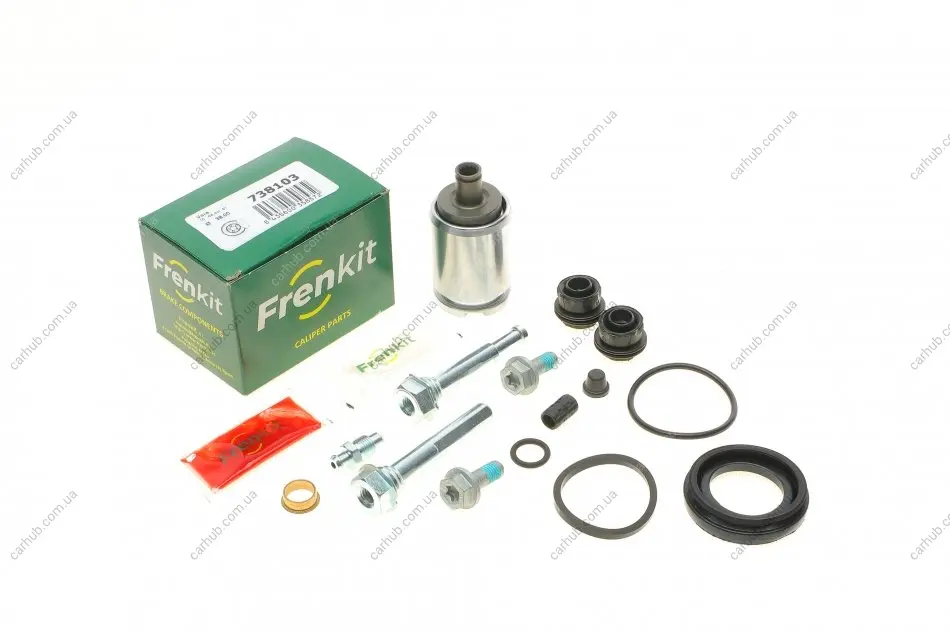 Ремкомплект супорта (заднього) Opel Insignia/Vivaro 2.0 CDTI 17- (d=38mm) (+ поршень/направл) (Trw) FRENKIT 738103 (фото 1)