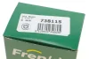 Ремкомплект супорта (заднього) (L) VW Caddy III 04-15 (d=38mm) (Bosch) (+поршень/направляюча) FRENKIT 738115 (фото 27)