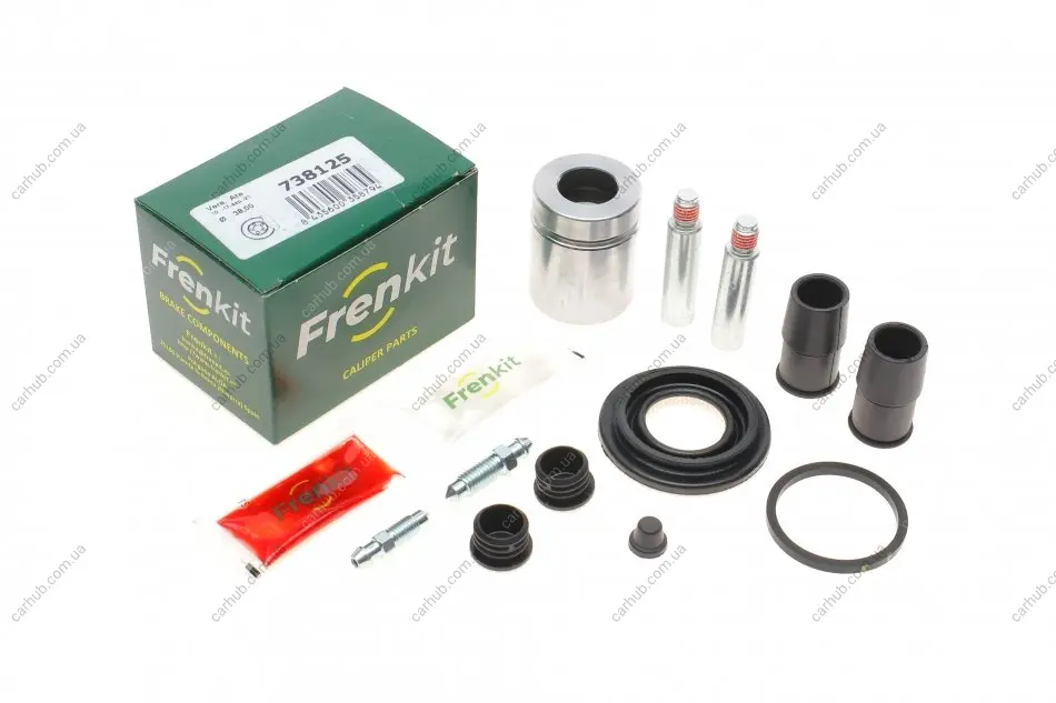 Ремкомплект супорта (заднього) BMW 3 (E36) 90- (d=38mm) (+поршень/направляюча) (Ate) FRENKIT 738125 (фото 1)