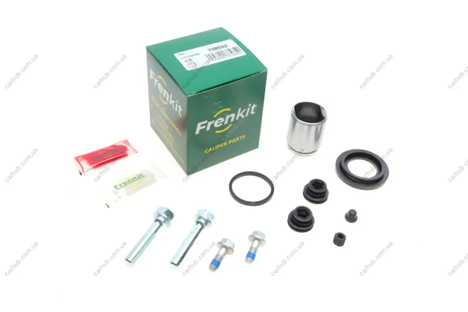 Ремкомплект супорта (заднього) Kia Soul 14- (d=38mm) (+поршень/направляюча) SuperKit FRENKIT 738592 (фото 1)