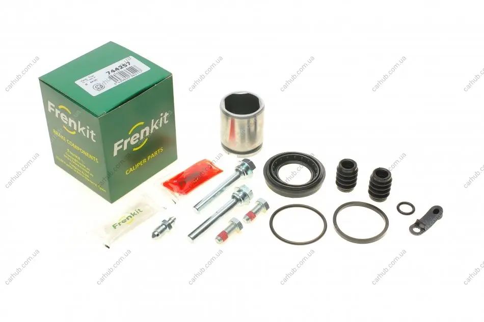 Ремкомплект супорта (заднього) BMW 5 (F10/F11)/6 (F12/F13) 10- (d=44mm) (+поршень/направляюча)(TRW) FRENKIT 744257 (фото 1)