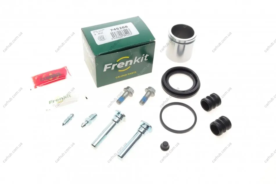 Ремкомплект супорта (заднього) Land Rover Discovery 98-04 (d=45mm) (+поршень/направляюча) (Trw) FRENKIT 745268 (фото 1)