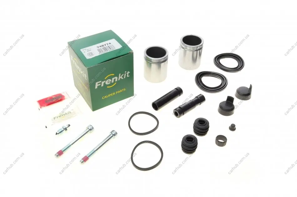 Ремкомплект супорта (переднього) MB V-class (W447) 14- (d=48mm)(Brembo)(+2 поршня/направляюча) FRENKIT 748774 (фото 1)
