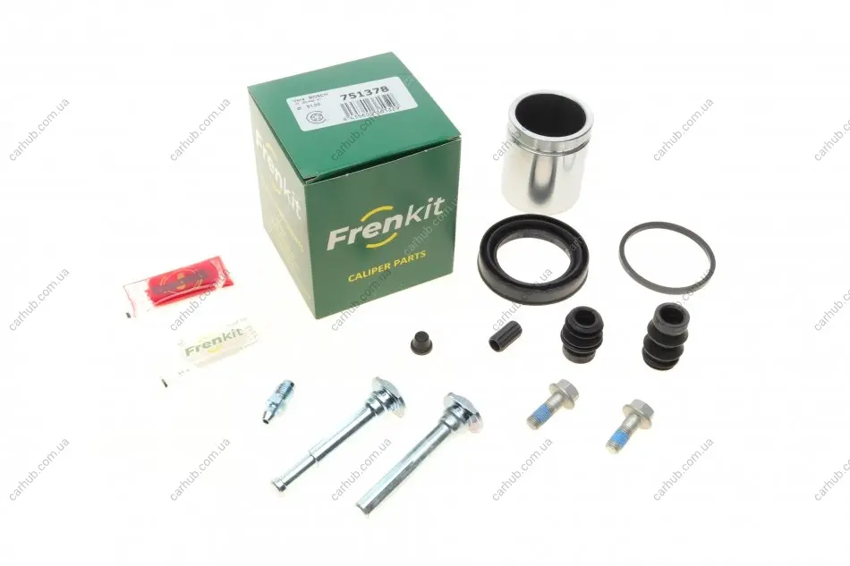 Ремкомплект супорта (заднього) MB Sprinter/VW Crafter 06- (d=51mm)(Bosch)(+1 поршень/направляюча) FRENKIT 751378 (фото 1)