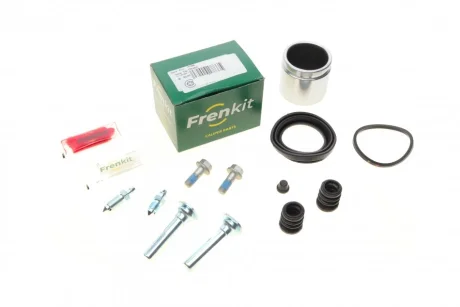 Ремкомплект супорта (переднього) Daewoo Kalos/Chevrolet Aveo 02-(d=52mm)(Dac)(+1 поршен/направляюча) FRENKIT 752390