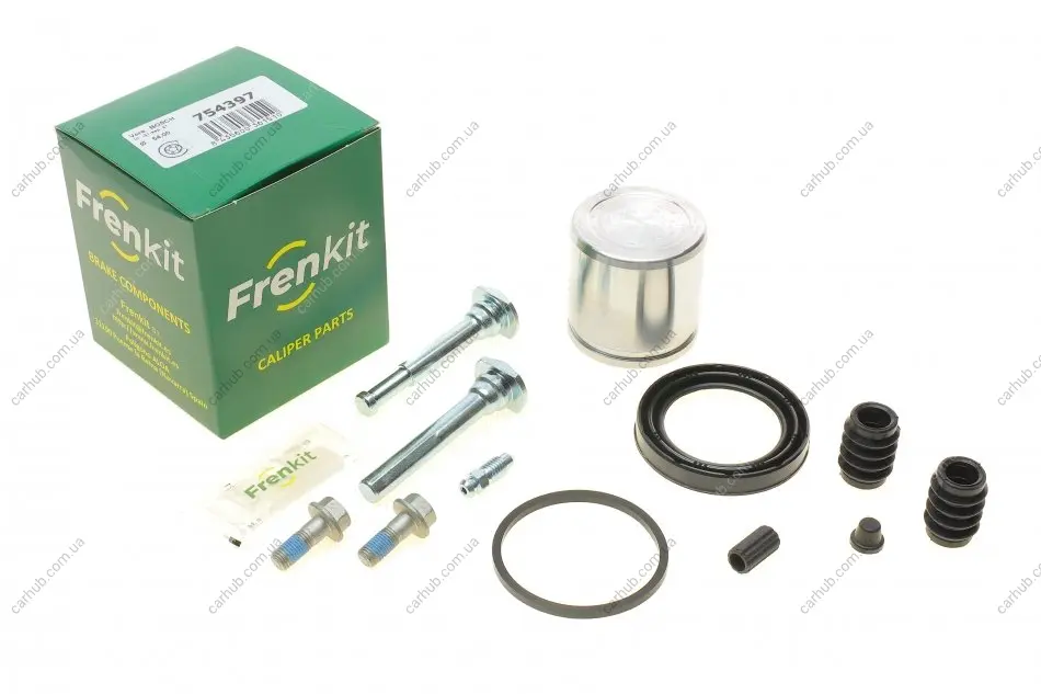 Ремкомплект супорта (переднього) Fiat Palio 97-12 (d=54mm)(Bosch)(+поршнь/направляюча) SuperKit FRENKIT 754397 (фото 1)