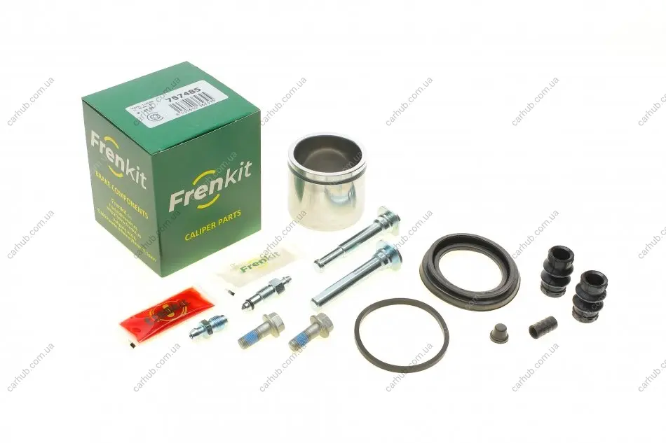 Ремкомплект супорта (переднього) Honda Accord 98-02 (d=57mm)(Lucas)(+1 поршень/направляюча)SuperKit FRENKIT 757485 (фото 1)