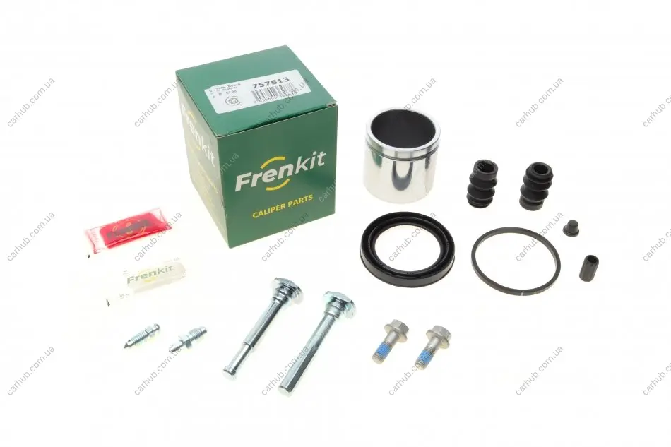 Ремкомплект супорта (переднього) Toyota Avensis 03-08(d=57mm)(Bosch)(+ поршен/направляюча) SuperKi FRENKIT 757513 (фото 1)
