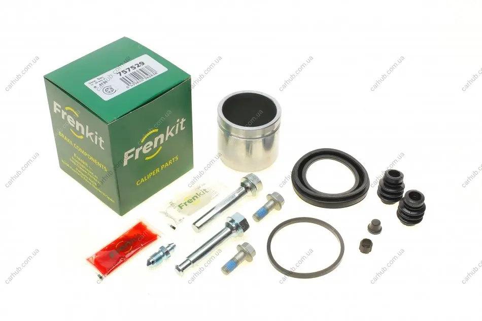 Ремкомплект супорта (переднього) Hyundai Elantra 06-11 (d=57mm)(Mando)(+ поршен/направляюча) Super FRENKIT 757529 (фото 1)