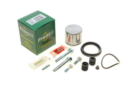 Ремкомплект супорта (переднього) Renault Laguna/Scenic 93-03 (d=60mm)(Lucas)(+ поршен/направляюча) FRENKIT 760550