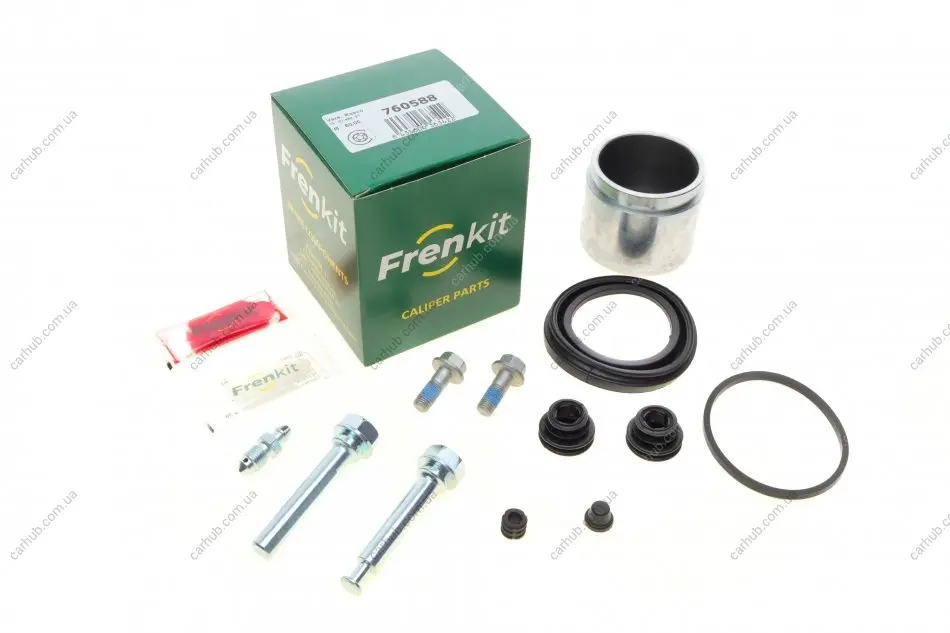 Ремкомплект супорта (переднього) Hyundai Sonata 09- (d=60mm)(+ поршен/направляюча)Superkit (Mobis) FRENKIT 760588 (фото 1)
