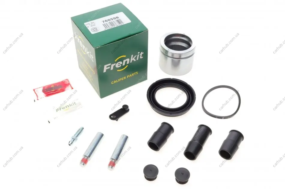 Ремкомплект супорта (переднього) Opel Vectra 02- (d=60mm) (Ate)(+ поршень/направляюча) SuperKit FRENKIT 760598 (фото 1)