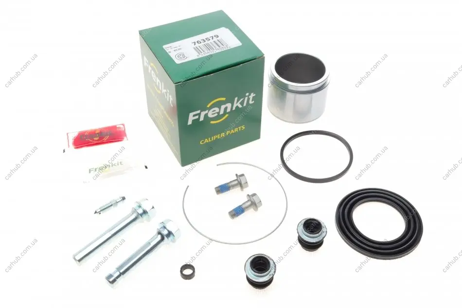 Ремкомплект супорта (переднього) Toyota Camry 11-18 (63mm)(+ поршень/направляюча) SuperKit FRENKIT 763579 (фото 1)