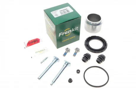 Ремкомплект супорта (переднього) Lexus RX/Toyota Previa 00-15 (d=63mm)(+ поршень/направляюча) Super FRENKIT 763605