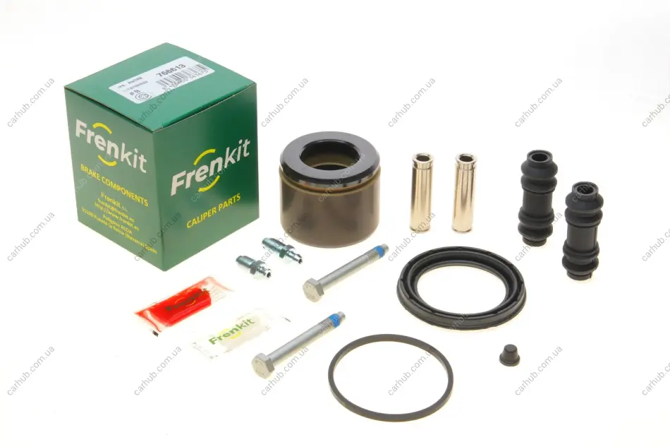Ремкомплект супорта (переднього) Jeep Grand Cherokee/Wrangler 95-07 (d=66mm) (+поршень) (TRW) (+поршень/направляюча) SuperKit FRENKIT 766613 (фото 1)