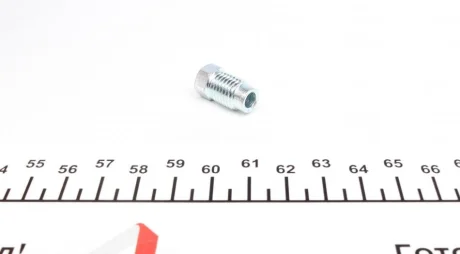 З\'єднувач трубки гальмівний (M10x1.25/10x19.5/d=5.0) FRENKIT 89041