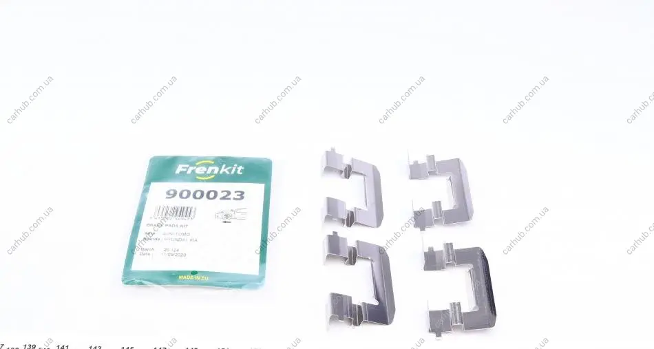 Планка супорта (переднього) прижимна (к-кт) Hyundai i30/ix20 (Advi) FRENKIT 900023 (фото 1)