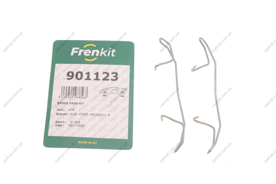 Планка супорта прижимна (к-кт) VW Passat 96-05 (Ate) FRENKIT 901123 (фото 1)