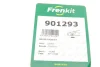 Планка супорта (переднього) прижимна (к-кт) Toyota Corolla 00-08 (Lucas) FRENKIT 901293 (фото 4)