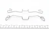 Планка супорта (переднього) прижимна (к-кт) Audi A6 97-05 (Ate) FRENKIT 901633 (фото 3)