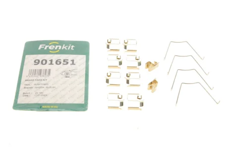 Планка супорта (переднього) прижимна (к-кт) Mazda MX-5 98-05 (Sumitomo) FRENKIT 901651