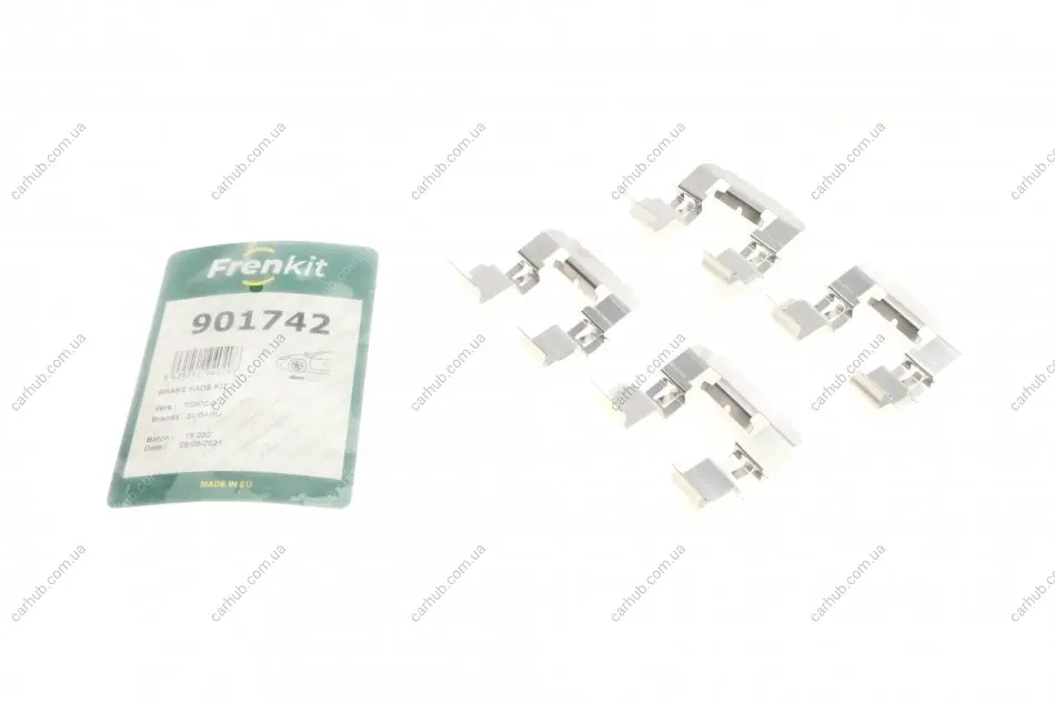 Планка супорта (переднього) прижимна (к-кт) Subaru Forester/Impreza/Outback 03- (Tokico) FRENKIT 901742 (фото 1)